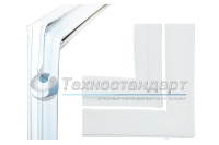 Уплотнитель двери Атлант-Минск, для холодильной камеры, 565 х 1040 мм, в паз, к холодильникам МХМ-1700, 1701, 1704, код 769748901506, 331603301004