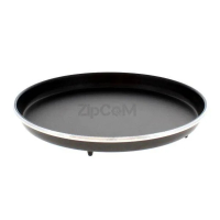 Поддон металлический D=250mm 480131000083 для микроволновой печи Whirlpool